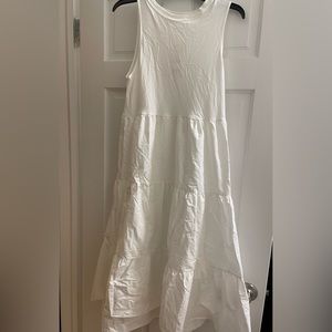 Zara White Maxi Dress